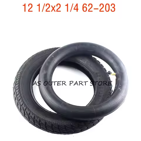 12 1/2 x 2 1/4 62-203 tyre and inner tube fits Electric 3-wheeled car E-bike inch bike folging elect