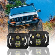toprctoy.th-SIP Shkalacar Rectangular 5x7/ 6x7 Inch Led Headlight High Low Beam Headlamp Compatible 