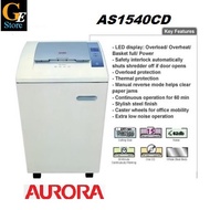 Aurora AS1540CD Paper Shredder