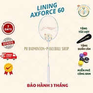 [Weaving string+Free bag-wrap] Genuine Lining Axforce 60 Badminton Racket 4U 5U,