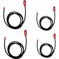Lekarf Adjustable Bungee Cords, 4PC Pack Include 2x24 inch, 2x48 inch with Organized Tape, GS Certif