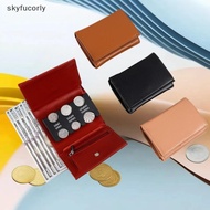 [SYFU] 1Pcs -fold Coin Purse & Card Case - 2-in-1 Portable Travel Wallet VN