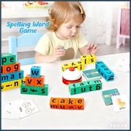 Letter Spelling Block Magic Flash Cards Spelling Word Game English Enlightenment Board Game