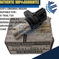 100% ORIGINAL NISSAN CAM / CRANK SHAFT SENSOR 23731-6N21A X-TRAIL T30 MURANO Z50 2.5  SERENA C24 QR 
