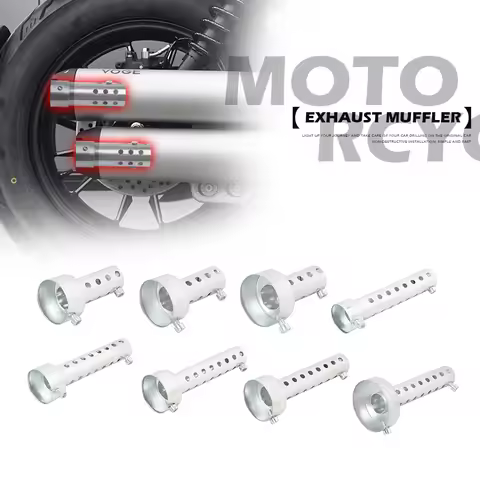 Universal Motorcycle 35mm 42mm 45mm 48mm 60mm DB Killer Stainless Steel DB Killer Exhaust Muffler In