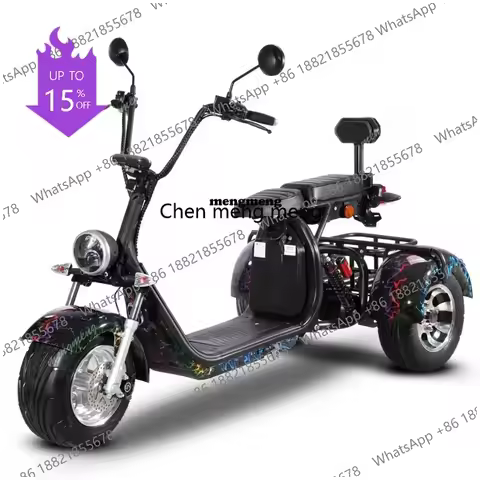 A61 Clark is hot selling EEC COC 3 Wheel Electric Scooter Citycoco Scooter Adult Tricycle With Baske