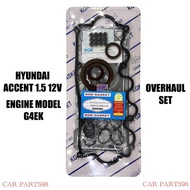 KGK GASKET HYUNDAI ACCENT 1.5 12V ENGINE G4EK TOP SET & OVERHAUL SET