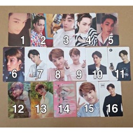 WTS EXO KAI ALBUM OFFICIAL PHOTOCARD MD CONCERT MERCH SEASON GREETINGS ELYXION PC BAEKHYUN CHANYEOL 