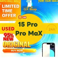 USED [Phone15P] / 15PM - SATUTAHUNWARRANTY