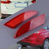 DWCX 1 Pair Red Plastic Car Left & Right Rear Bumper Reflector BM51515BOAE Fit For Ford Focus BM5151