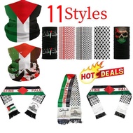 Ready Stock MAFLA PALESTINE FLAG WE SUPPORT GAZA SCARF