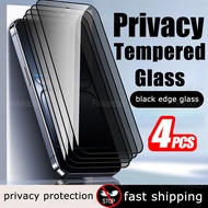 4Pcs Privacy Screen Protector Film For OnePlus Nord 5 5G Black Edge Tempered Glass One Plus Nord5 1+