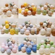 Ins Coffee Morandi Color 33cm Latex Balloon Mori Series One Year Old Hundred Days Decoration Birthda