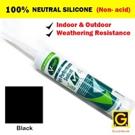 GBO V-Tech 100% Black Neutral Silicone VT-210