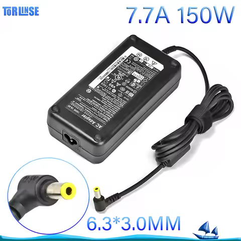19.5V 7.7A 6.3*3.0mm 150W AC Adapter For Lenovo All-in-one B305 C305 B31R2 E4000 C340 ADP-120ZB BC A