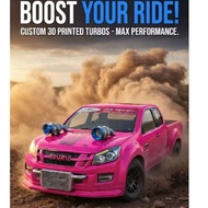 DMAX Scale 1:10 RC Accessories Pack – Intercooler, Turbos, Exhaust & Aero Spoiler