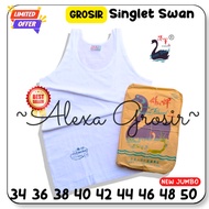 Swan Brand Men's Singlet T-Shirt
