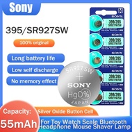 5pc Sony 100 Original 395 SR927SW 399 SR927W LR927 AG7 1.55V Watch Battery SR927SW 395 Button Coin