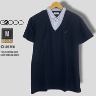 MEN'S POLO SWEATER T-SHIRT G2000 SIZE M