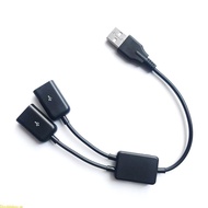 Doublebuy USB Splitter USB Male to 2 Female USB Extension Cable Long USB Y Splitter
