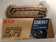 โซ่ DID 520 ERV7 120 ข้อ racing chain สำหรับ superbike race เกรดแข่งขัน สำหรับรถที่ใช้ความเร็วสูง ไ