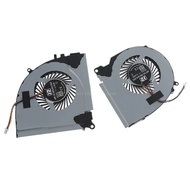 1 Pair CPU GPU Radiator DC 5V 0.5A 4 pin 4-wires Laptop Cooler Fan For Dell Inspiron 15 7000 5576 5577 7557 7559 Laptop