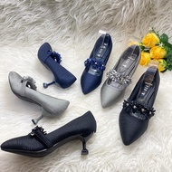 High heels 6cm TMT Flower strap import high quality fashion shoes women's high heel work shoes