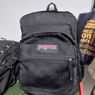 Tas ransel Jansport hitam jumbo Original