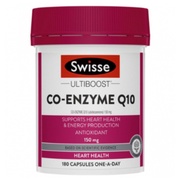 Swisse Co-Enzyme Q10 150mg 180 Capsules