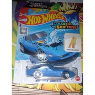 HOTWHEELS 1980 CHEVY CORVETTE BLUE TRANSFORMERS COLOUR SHIFTER MURAH