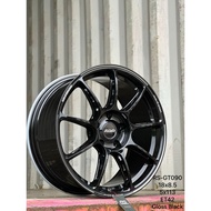 (ORI THAI) Rays Volk Racing New Rim 18” INCH 5H113 / 5H120 Gloss Black (Price for 1 set)