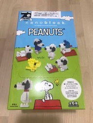 Snoopy 70 years nanoblock box set 1套6款