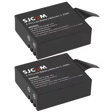 2pcs Replacement 900mAh SJCAM sj4000 battery for M10wifi / SJ4000 / SJ4000wifi / SJ5000wifi / SJ5000
