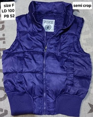 rompi tebal/vest gelembung/bulang remaja-dewasa second/preloved thr1ft