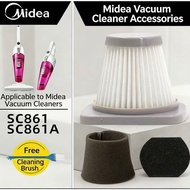 Compatible MIDEA MVC-SC861R / MVC-SC861B/SC861A  HEPA Filter Vacuum Cleaner