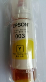 mực 003- Epson màu vàng Y-cho epson L3110/ L3150/L1110/L4150 hàng bao ép chân không không hộp giấy 7