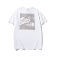 Top Choices Trendy Printed T-Shirts Ready Stock THE NORTH FACE T shirt O-Neck Short Sleeve TNF Outdo