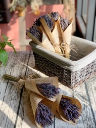 【快速出貨】薰衣草小花束-B款 情人節 居家擺飾 婚禮小物 乾燥花