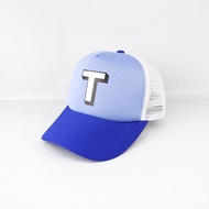 TOPI TRUCKER INITIAL HURUF "T"