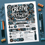 CV/Resume Template [Creative & Colourful]
