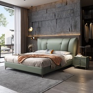 Homie เตียงนอน fabric bed Bedroom Furniture เตียงติดพื้น 5ฟุต 6ฟุต 1.5m 1.8m HM3018