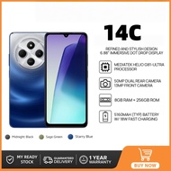 [READY STOCK] 14C Smartphone 8+256GB|5160mAh Battery 33W Fast Charge I NFC Malaysia Set