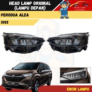 Lampu Depan Head Lamp Perodua Alza New 2022 Original  Ready Stock 100% New High Quality