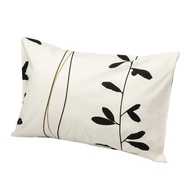 Nishikawa ミーィ Gentle on the Skin  Cotton Pillowcase, suitable for pillows sized 63x43 cm, White. Exc