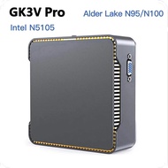 GK3 Pro Intel N100 GK3V คอมพิวเตอร์ขนาดเล็ก J4125 8GB 256GB Windows 11 Pro DDR4 16GB 512GB N5105 WIFI5 PC ขนาดเล็ก BT4.2เดสก์ท็อปคีย์บอร์ดเกม
