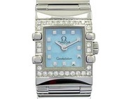 【久大御典品】OMEGA錶 星座 15377400 石英錶 珍珠貝母面 氣質出眾 編號:J28673