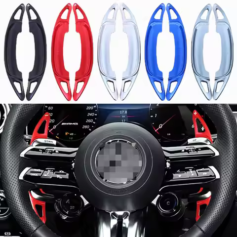 Car Steering Wheel Shift Paddle For Mercedes-Benz AMG GT50 GT53 E53 E63 CLS53 SL63 A35 CLA35 GLA35 E