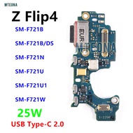 25W Fast USB Type-C Charge Port Charging Board Jack Dock Connector For Samsung Galaxy Z Flip4 / SM-F