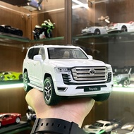 {WWVYL} Mô hình xe ô tô bằng sắt Toyota LandCruiser LC300 tỉ lệ 1:24 hãng Hongsen 2 màu