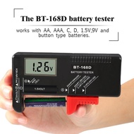 1pc BT-168D Digital Battery Capacitance Diagnostic Tool Battery Tester LCD Display Check AAA AA Butt